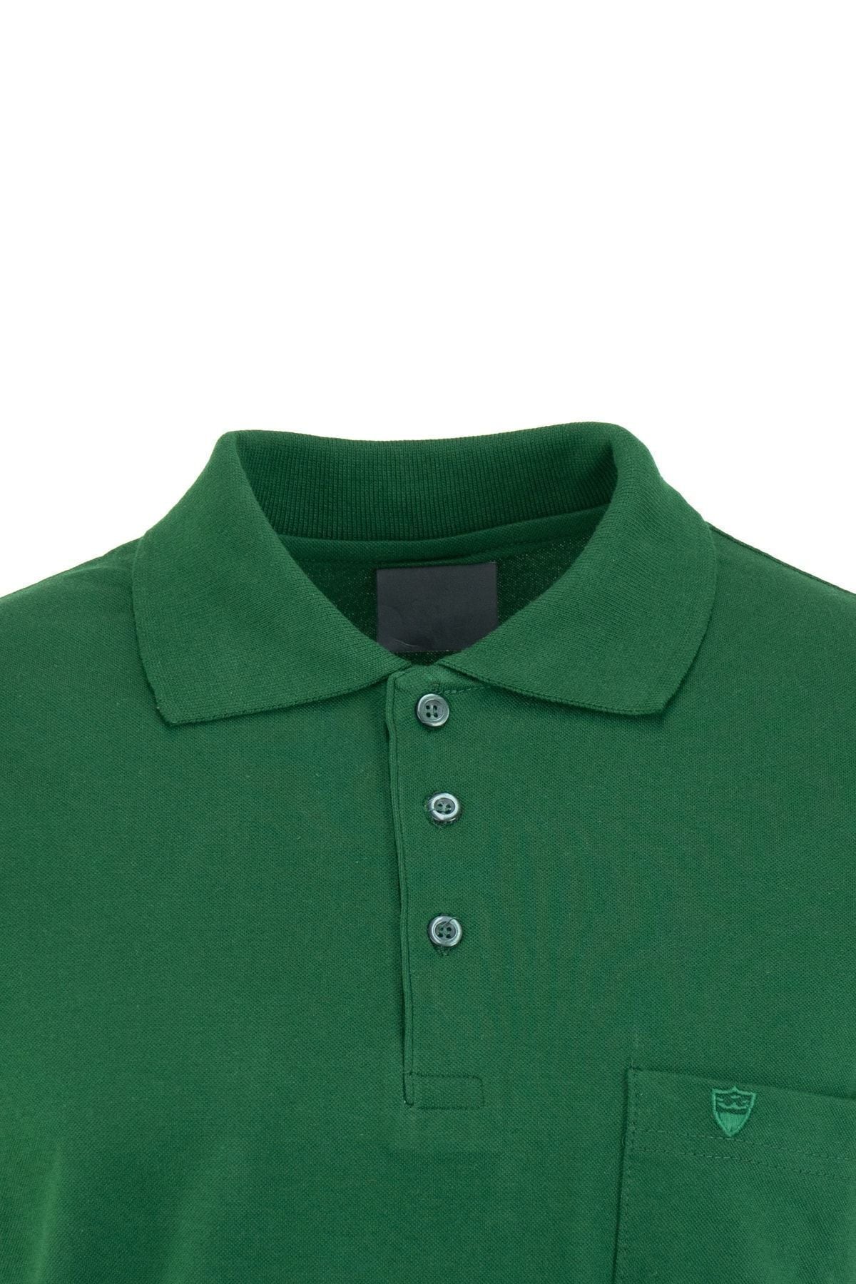 Erkek Polo Yaka Cepli Kısa Kollu Hilfiger Model Normal Kesim Pamuklu Lakos Kumaş Tişört